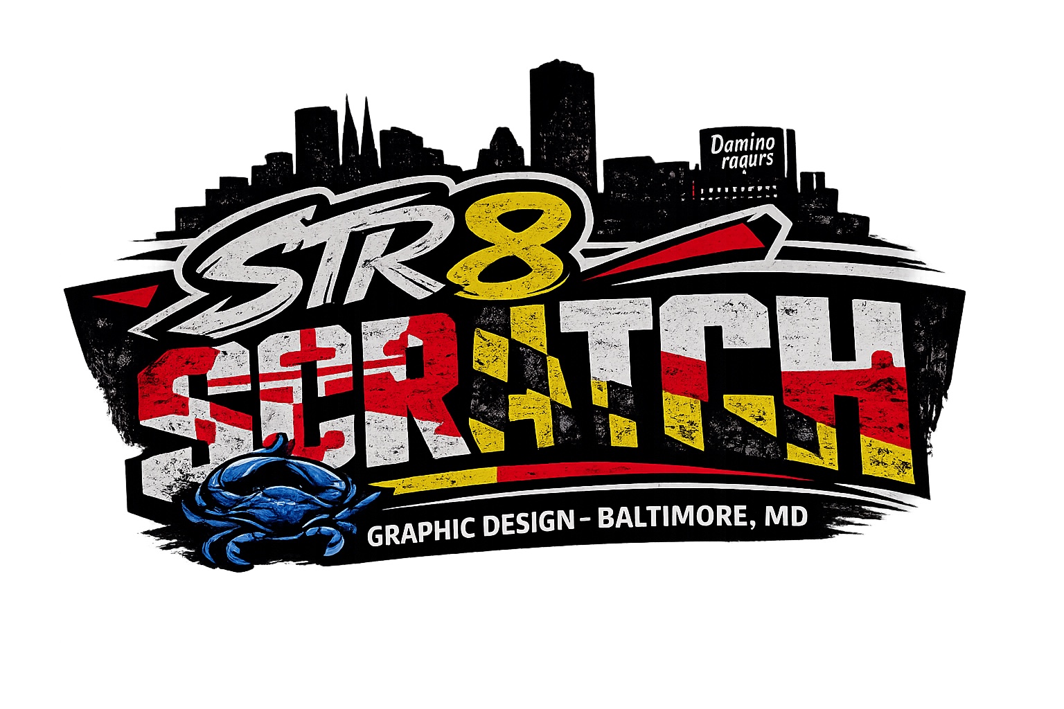 Str8 Scratch original company logo